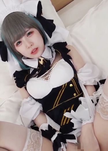 入内观赏双马尾哀斗女仆萌妹纸自动开腿供人享用 6mH